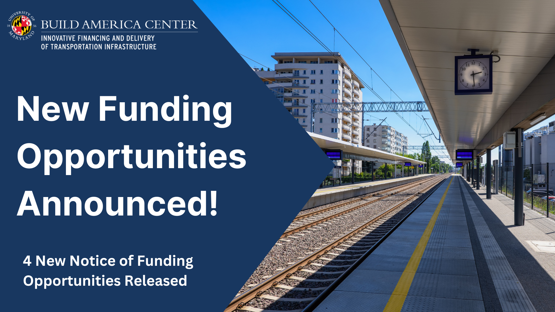 New Notice of Funding Opportunities Announced
