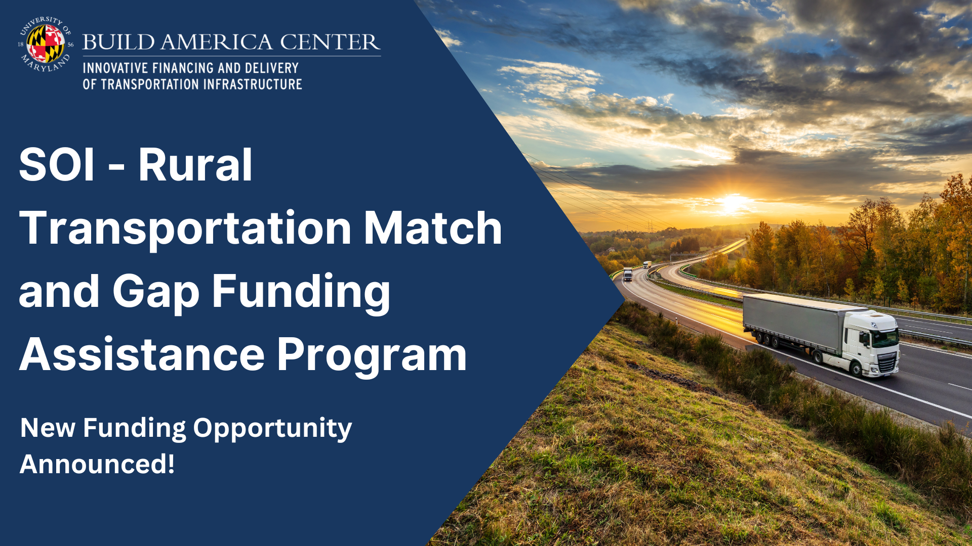 New Funding Opportunity Announced