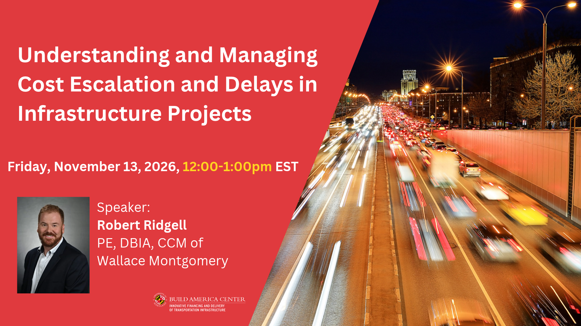 Webinar: Understanding and Managing Cost Escalation and Delays in Infrastructure Projects