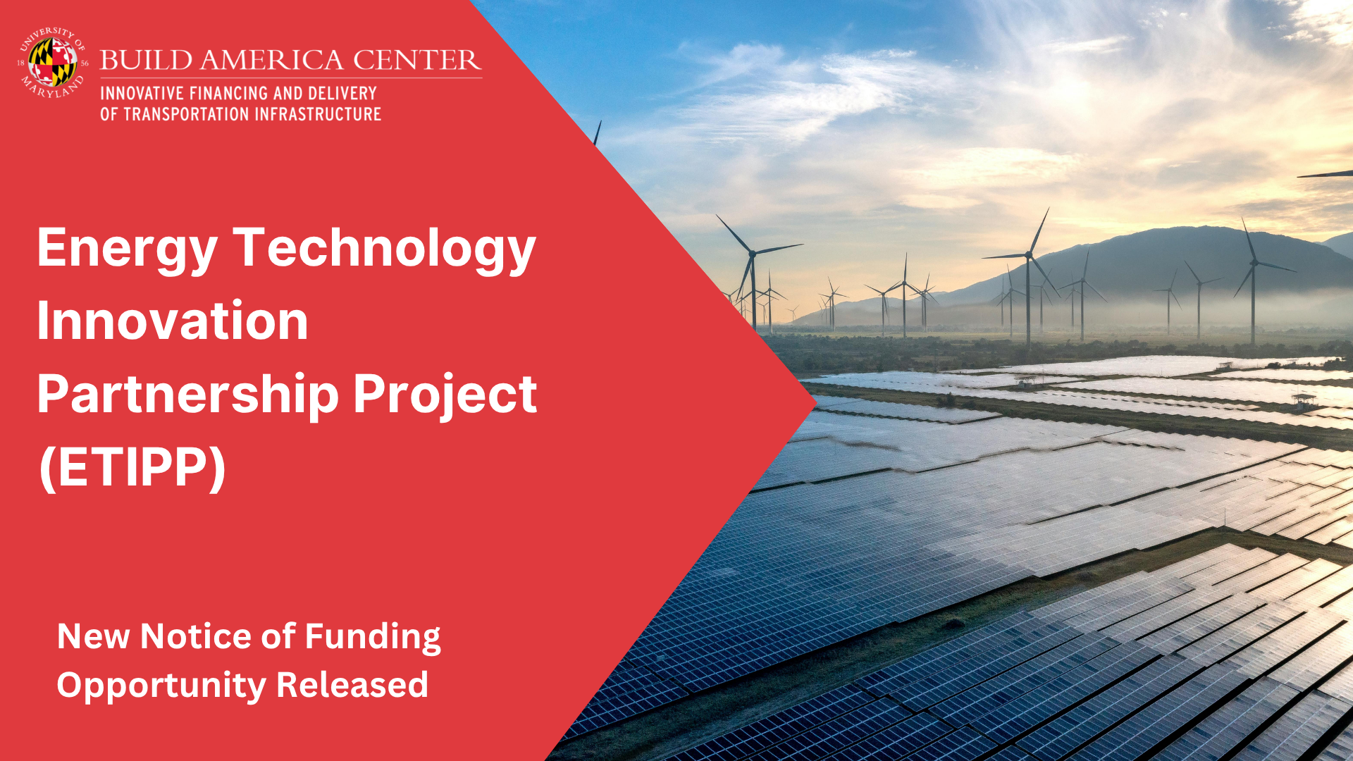 Notice of Funding Opportunity: Energy Technology Innovation Partnership Project (ETIPP): Coastal, Remote, and Island Community Technical Assistance, 2026 Application Cycle